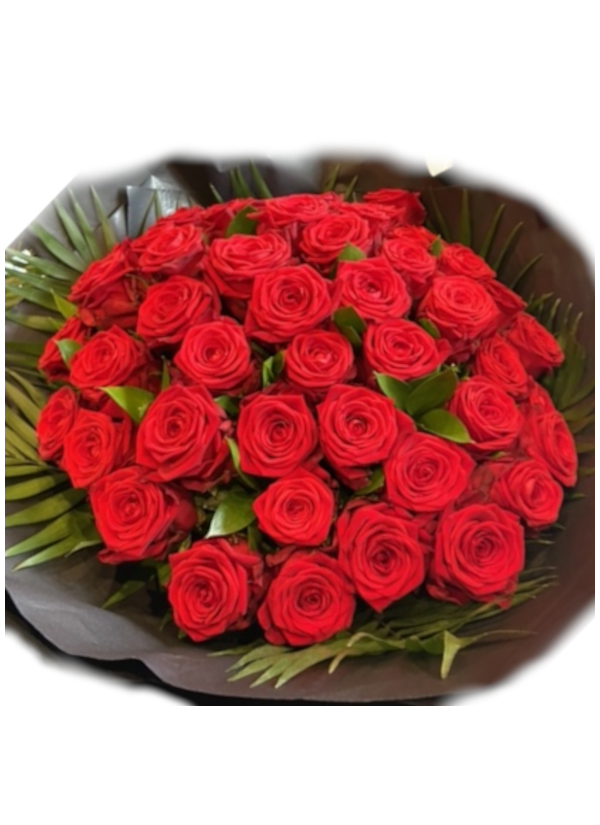 BOUQUET ROSEWOOD ROSES ROUGES